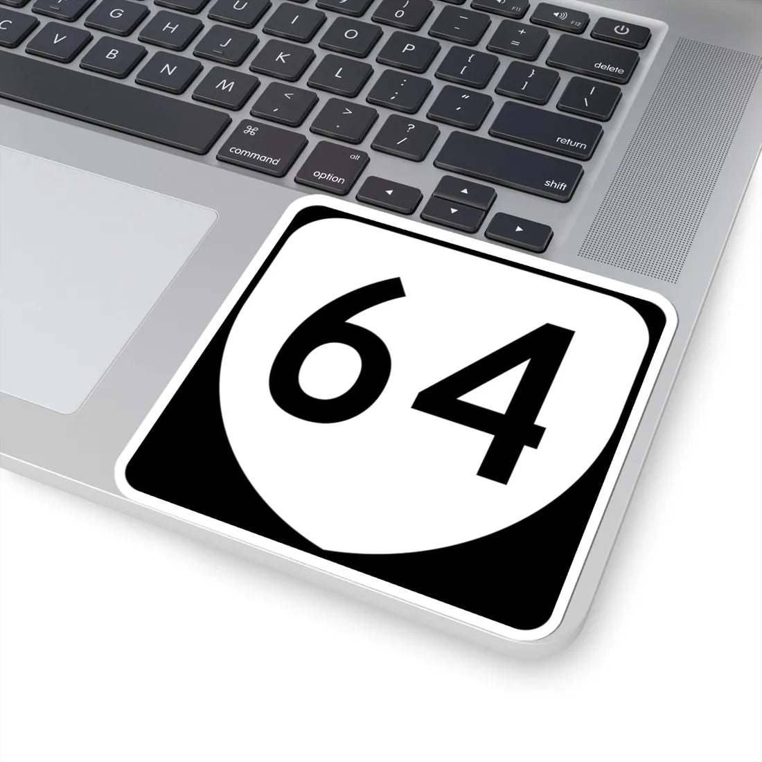 Virginia 64 (Virginia) (Road Sign) STICKER Vinyl Kiss-Cut Decal - The Sticker Space