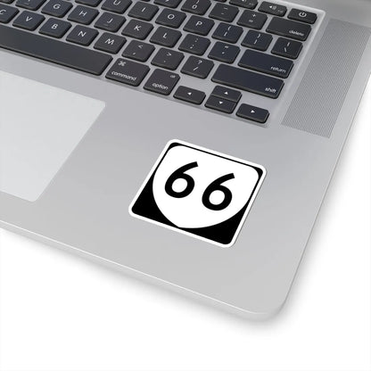 Virginia 66 (Virginia) (Road Sign) STICKER Vinyl Kiss-Cut Decal - The Sticker Space