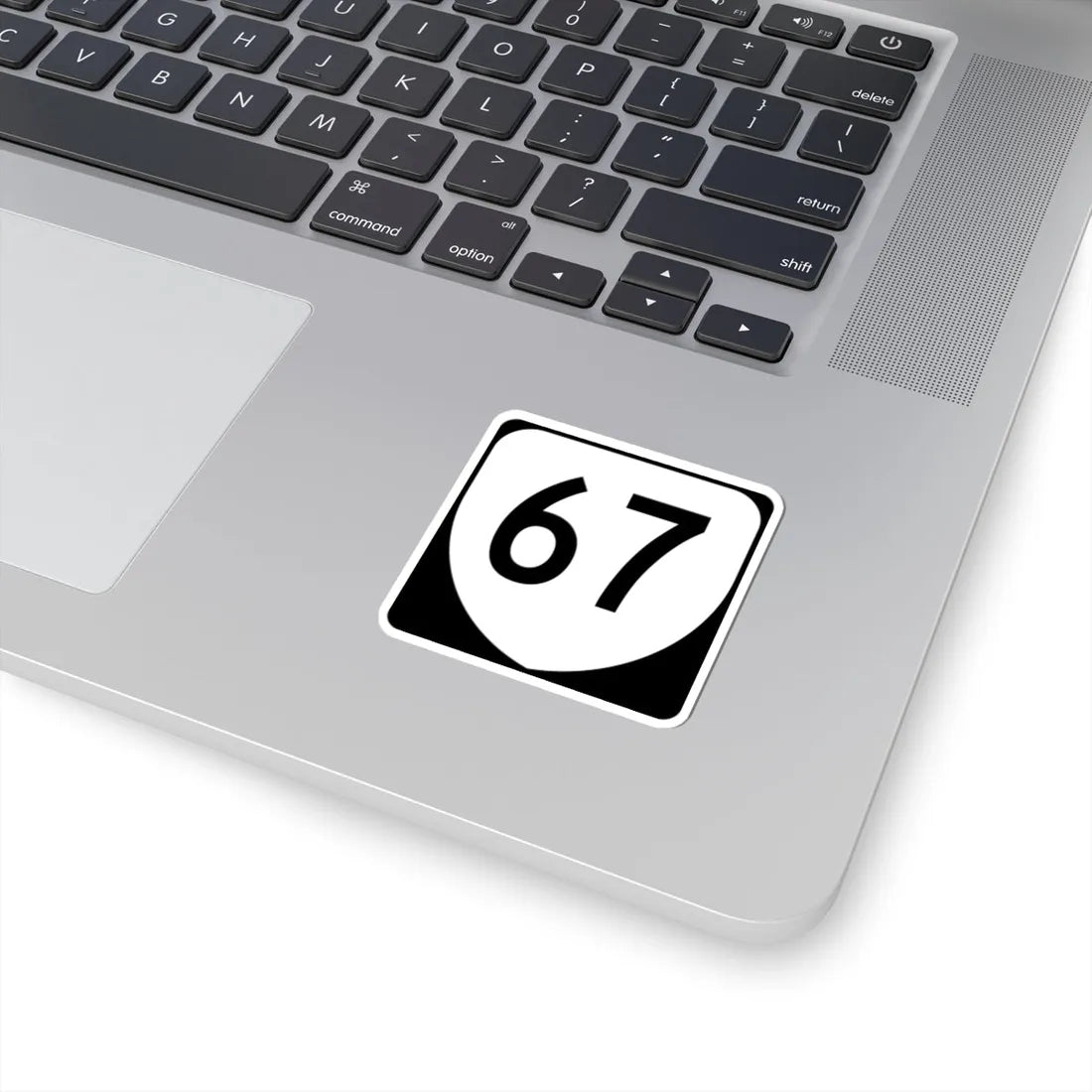 Virginia 67 (Virginia) (Road Sign) STICKER Vinyl Kiss-Cut Decal - The Sticker Space