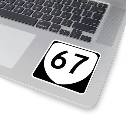 Virginia 67 (Virginia) (Road Sign) STICKER Vinyl Kiss-Cut Decal - The Sticker Space