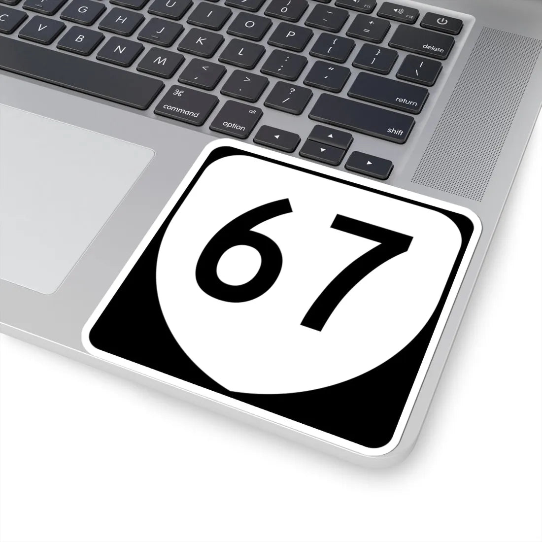 Virginia 67 (Virginia) (Road Sign) STICKER Vinyl Kiss-Cut Decal - The Sticker Space