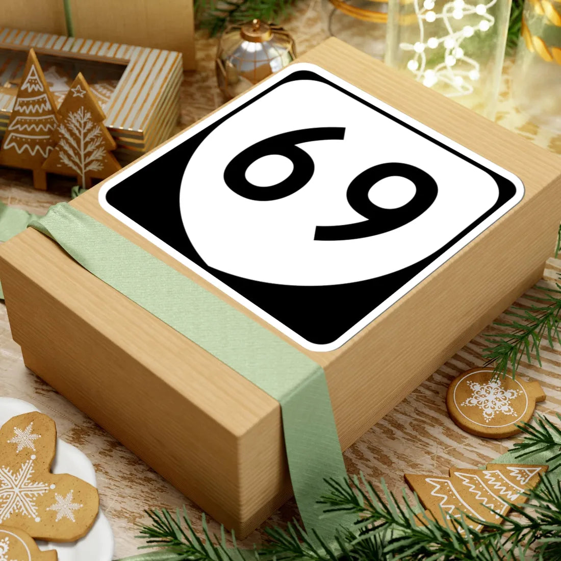 Virginia 69 (Virginia) (Road Sign) STICKER Vinyl Kiss-Cut Decal - The Sticker Space