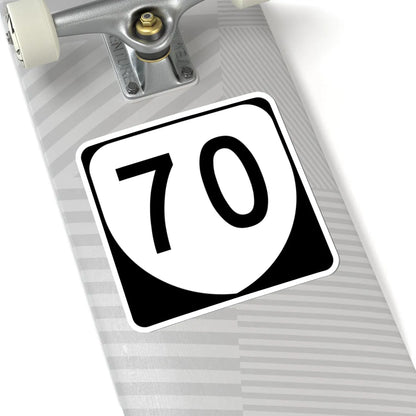 Virginia 70 (Virginia) (Road Sign) STICKER Vinyl Kiss-Cut Decal - The Sticker Space
