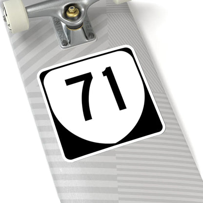 Virginia 71 (Virginia) (Road Sign) STICKER Vinyl Kiss-Cut Decal - The Sticker Space