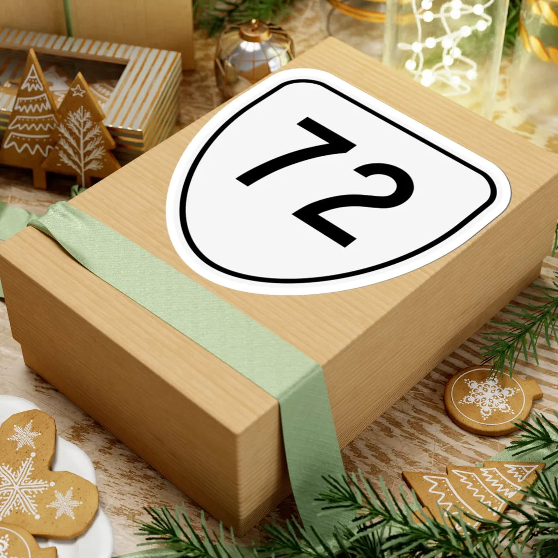 Virginia 72 1956 (Virginia) (Road Sign) STICKER Vinyl Kiss-Cut Decal - The Sticker Space