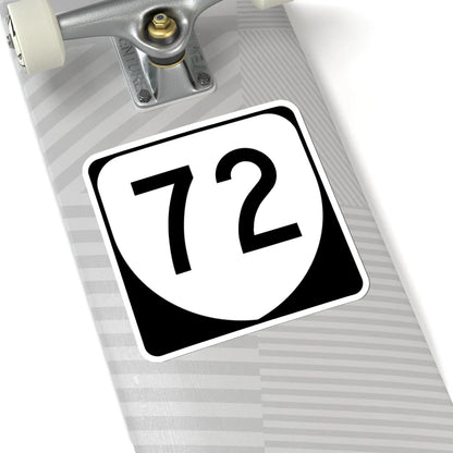 Virginia 72 (Virginia) (Road Sign) STICKER Vinyl Kiss-Cut Decal - The Sticker Space