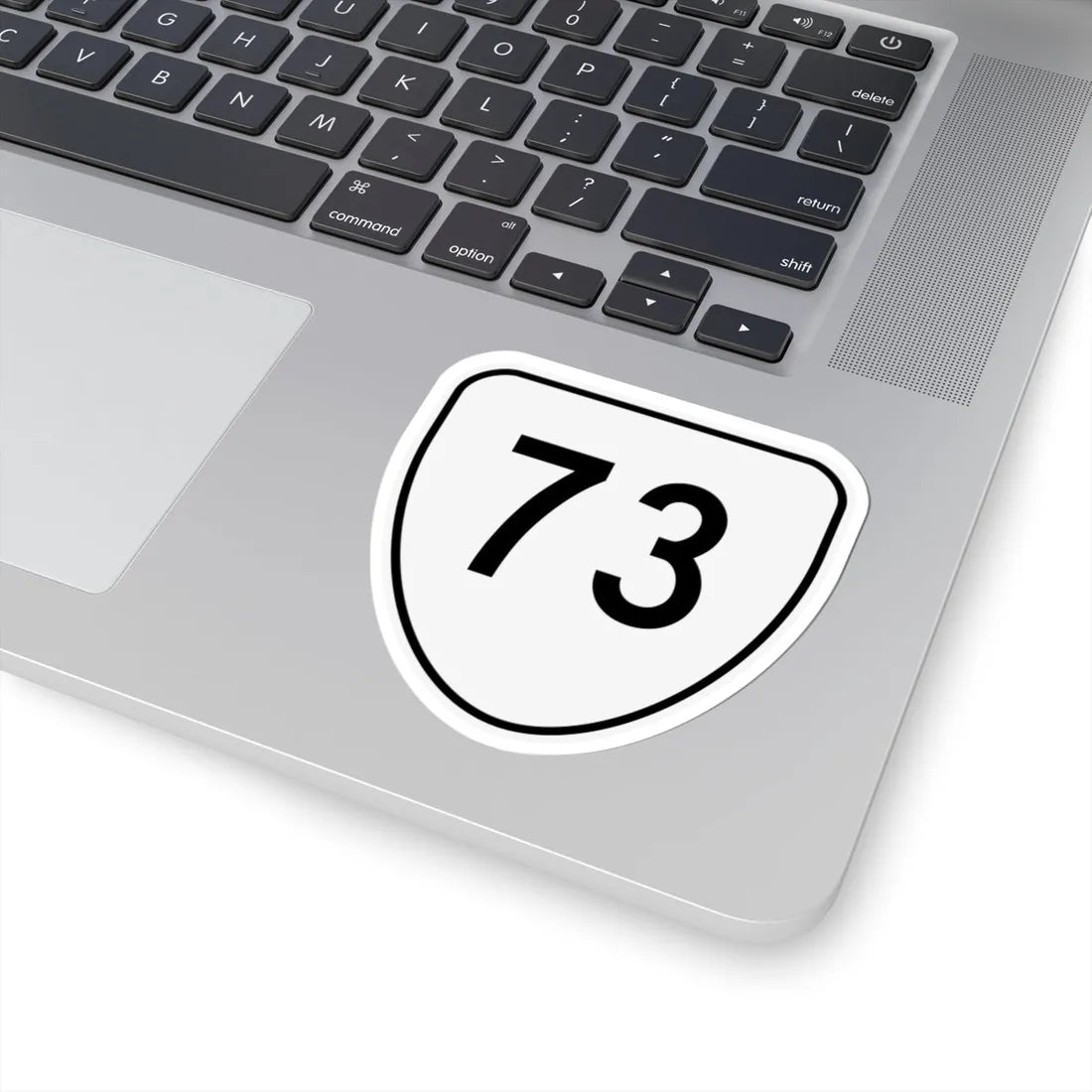 Virginia 73 1956 (Virginia) (Road Sign) STICKER Vinyl Kiss-Cut Decal - The Sticker Space