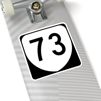 Virginia 73 (Virginia) (Road Sign) STICKER Vinyl Kiss-Cut Decal - The Sticker Space