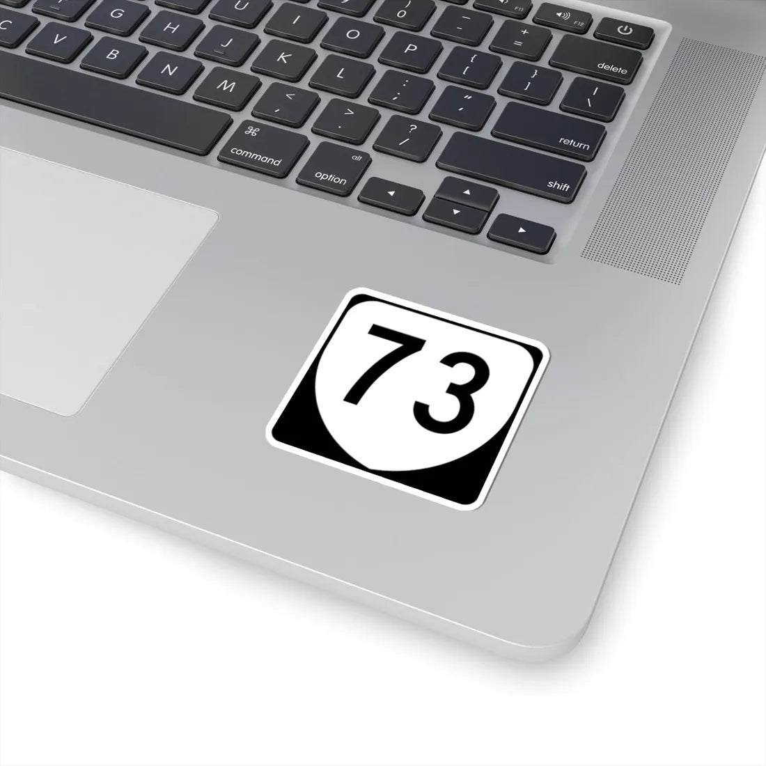 Virginia 73 (Virginia) (Road Sign) STICKER Vinyl Kiss-Cut Decal - The Sticker Space