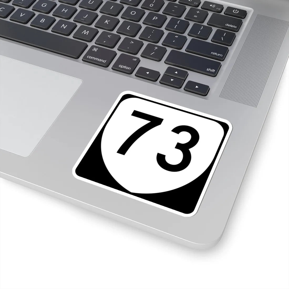 Virginia 73 (Virginia) (Road Sign) STICKER Vinyl Kiss-Cut Decal - The Sticker Space