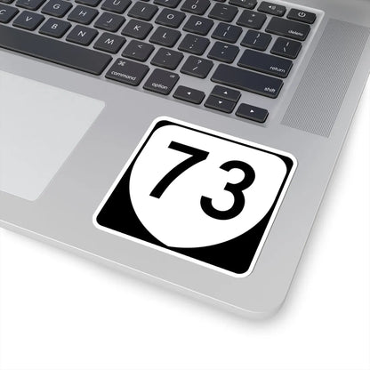 Virginia 73 (Virginia) (Road Sign) STICKER Vinyl Kiss-Cut Decal - The Sticker Space