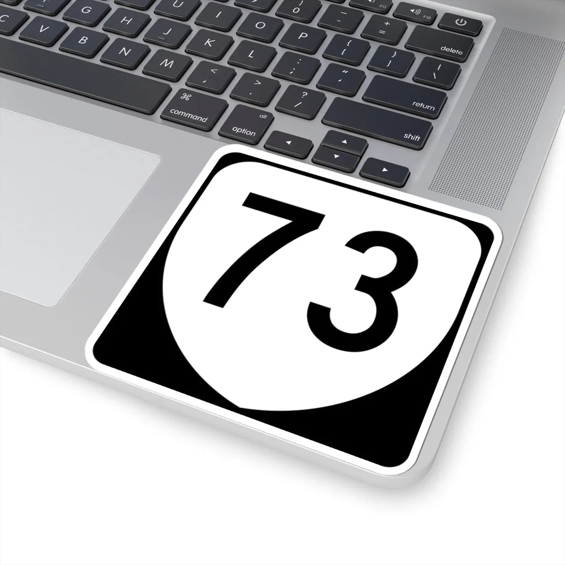 Virginia 73 (Virginia) (Road Sign) STICKER Vinyl Kiss-Cut Decal - The Sticker Space