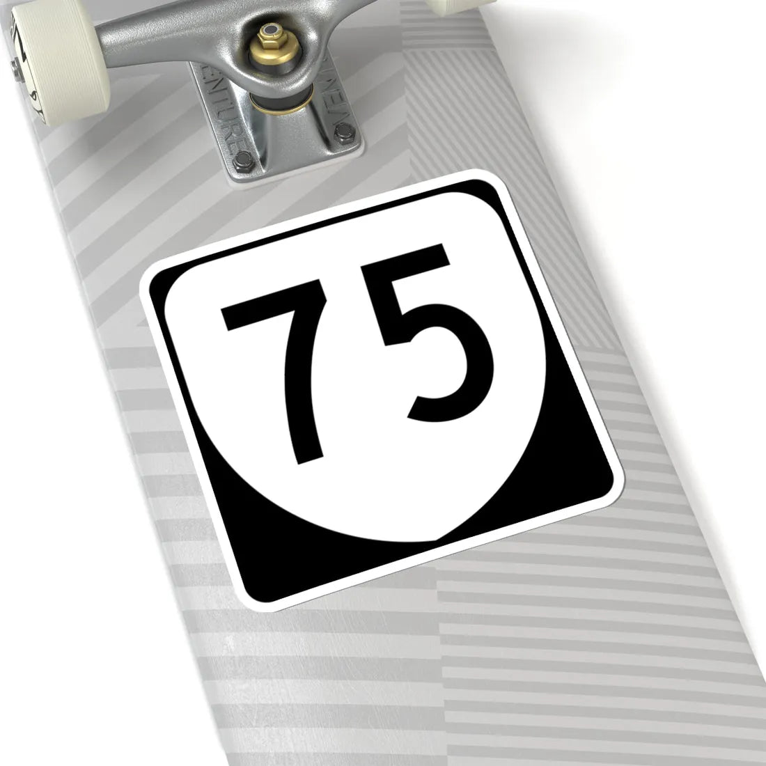 Virginia 75 (Virginia) (Road Sign) STICKER Vinyl Kiss-Cut Decal - The Sticker Space