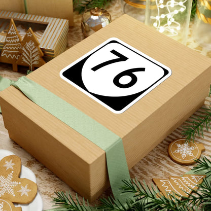 Virginia 76 (Virginia) (Road Sign) STICKER Vinyl Kiss-Cut Decal - The Sticker Space