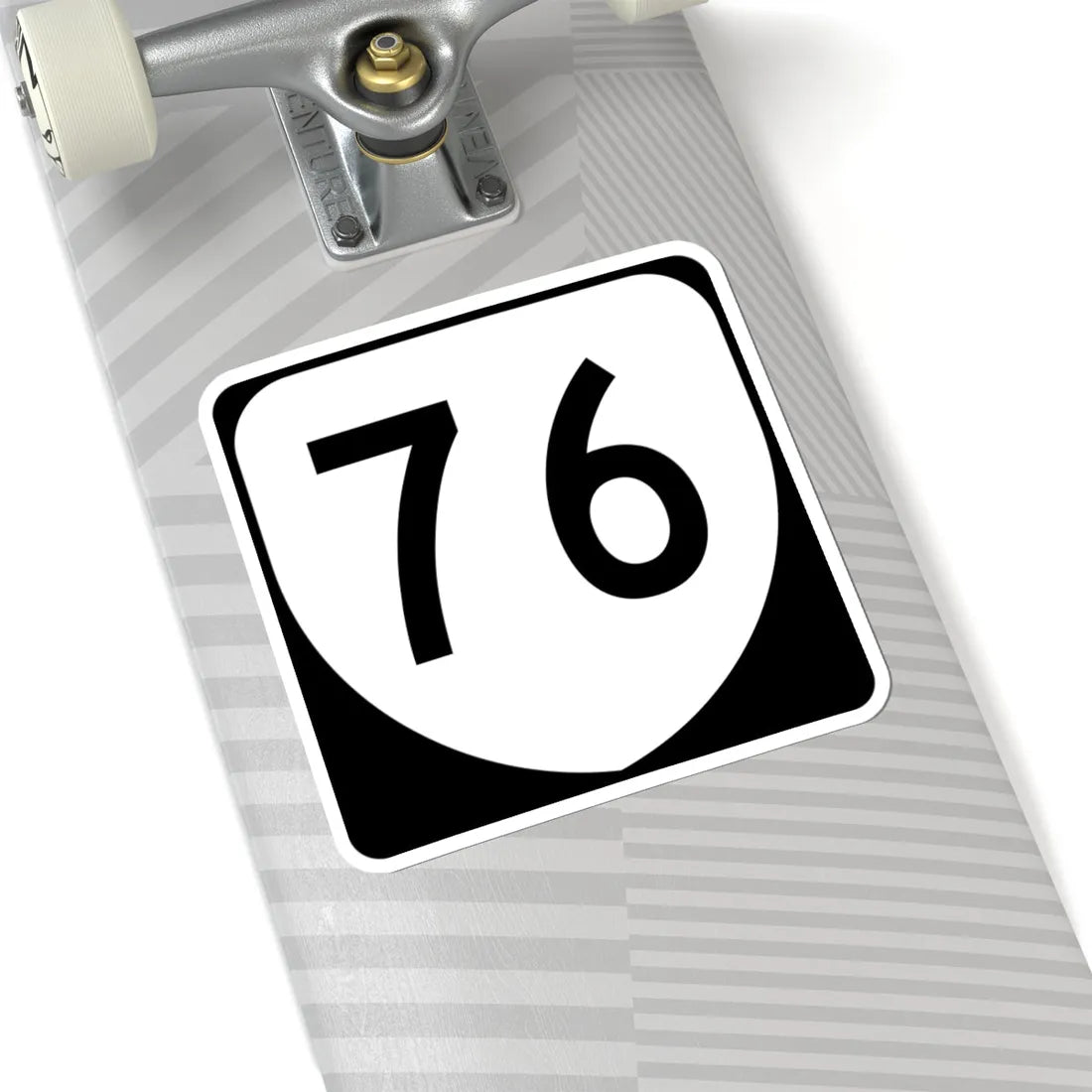 Virginia 76 (Virginia) (Road Sign) STICKER Vinyl Kiss-Cut Decal - The Sticker Space