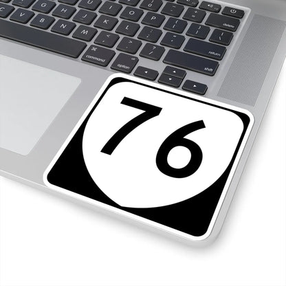 Virginia 76 (Virginia) (Road Sign) STICKER Vinyl Kiss-Cut Decal - The Sticker Space
