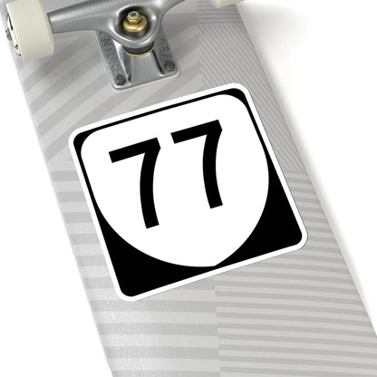 Virginia 77 (Virginia) (Road Sign) STICKER Vinyl Kiss-Cut Decal - The Sticker Space