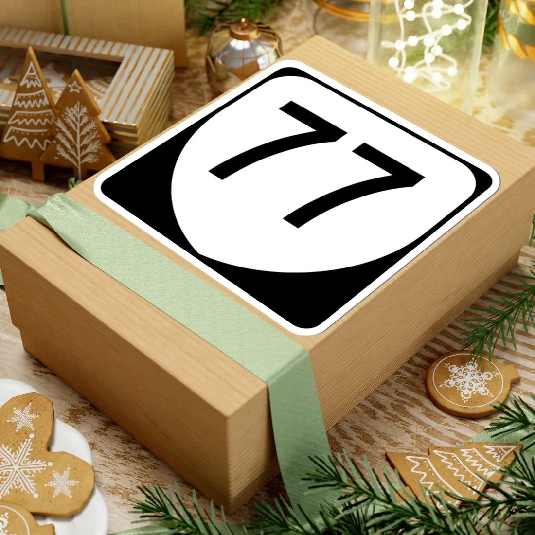 Virginia 77 (Virginia) (Road Sign) STICKER Vinyl Kiss-Cut Decal - The Sticker Space