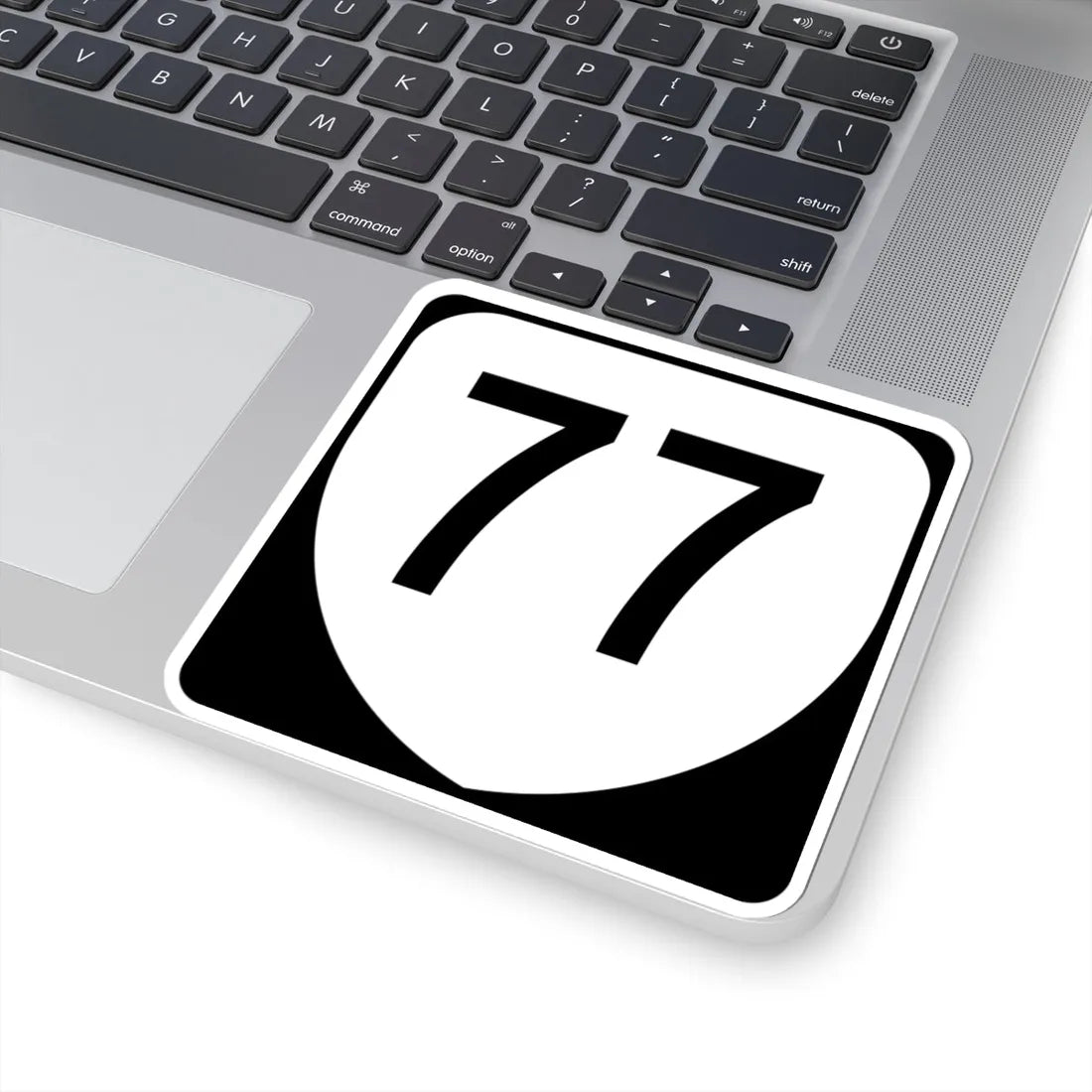 Virginia 77 (Virginia) (Road Sign) STICKER Vinyl Kiss-Cut Decal - The Sticker Space