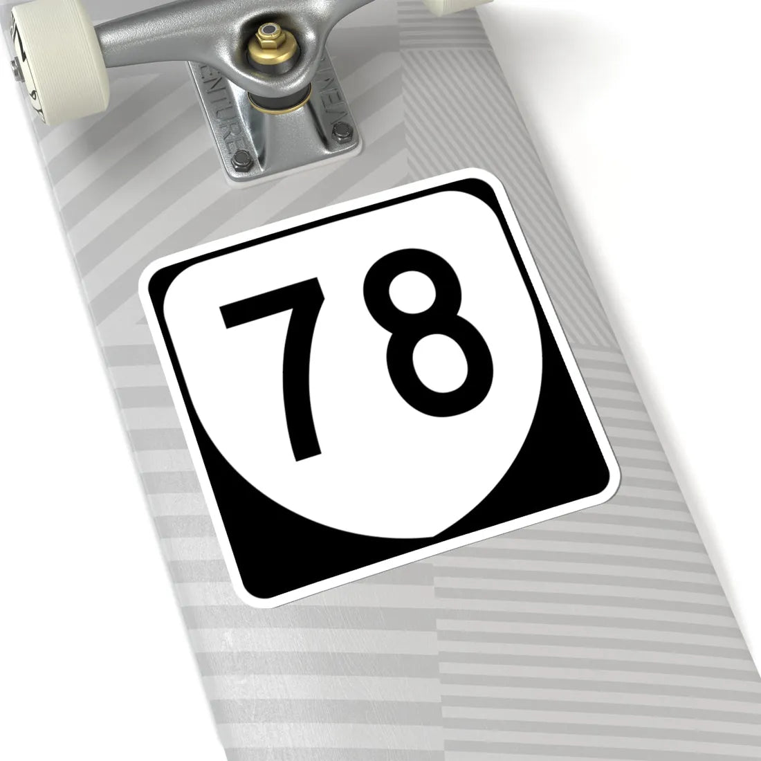 Virginia 78 (Virginia) (Road Sign) STICKER Vinyl Kiss-Cut Decal - The Sticker Space