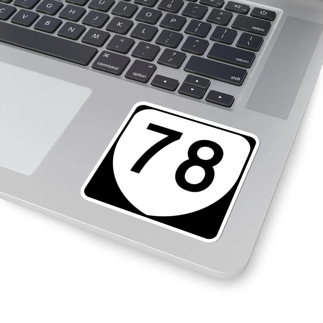 Virginia 78 (Virginia) (Road Sign) STICKER Vinyl Kiss-Cut Decal - The Sticker Space