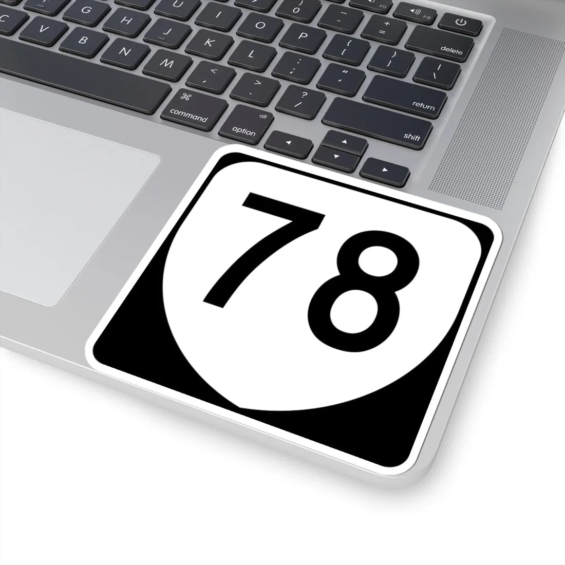 Virginia 78 (Virginia) (Road Sign) STICKER Vinyl Kiss-Cut Decal - The Sticker Space