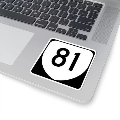 Virginia 81 (Virginia) (Road Sign) STICKER Vinyl Kiss-Cut Decal - The Sticker Space