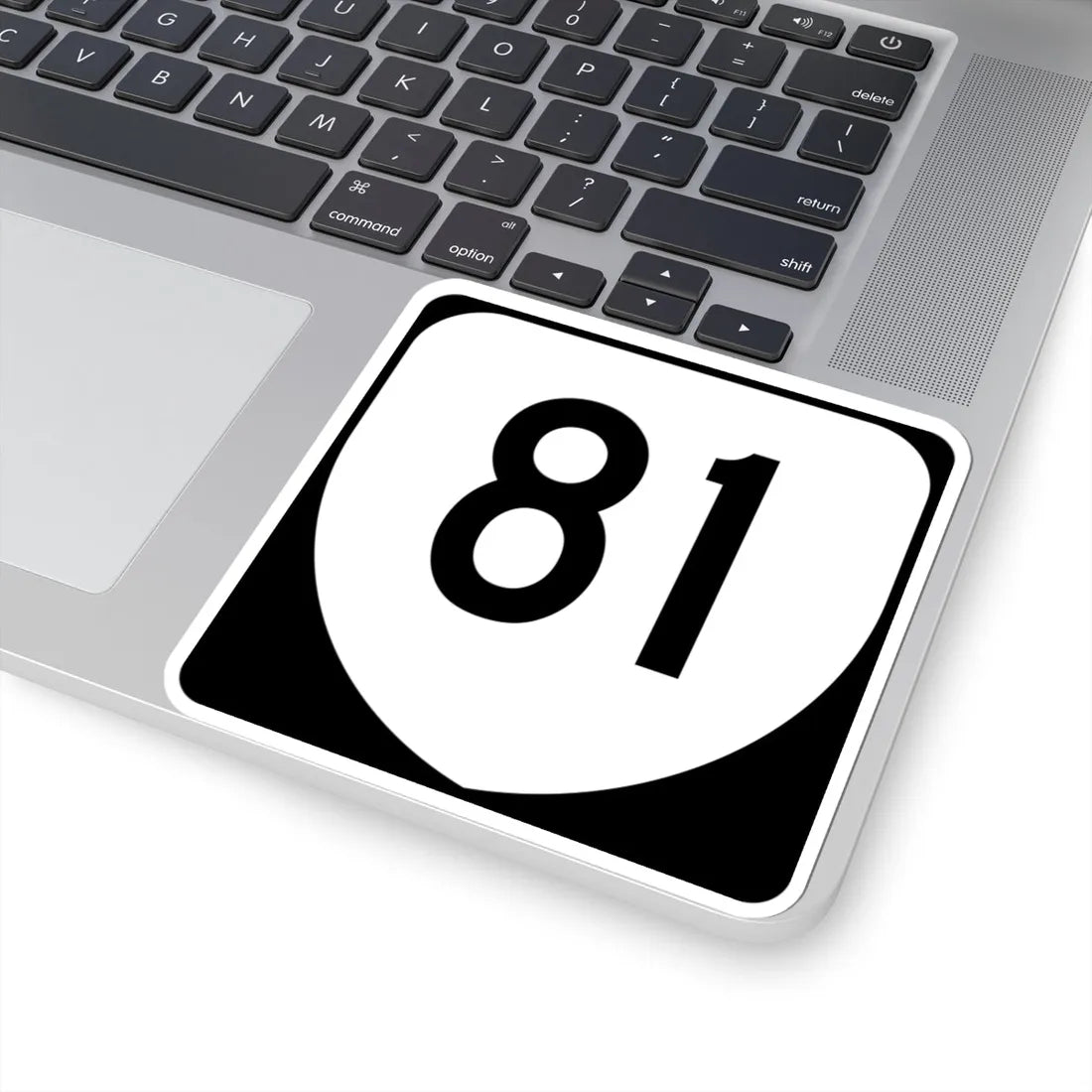 Virginia 81 (Virginia) (Road Sign) STICKER Vinyl Kiss-Cut Decal - The Sticker Space