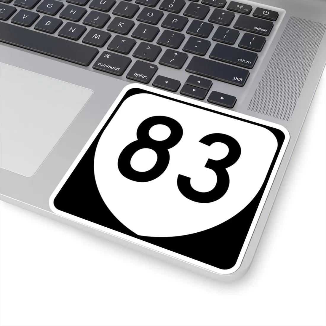 Virginia 83 (Virginia) (Road Sign) STICKER Vinyl Kiss-Cut Decal - The Sticker Space