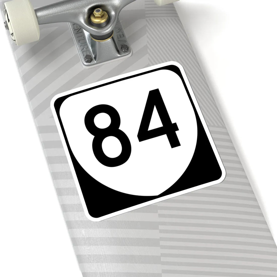 Virginia 84 (Virginia) (Road Sign) STICKER Vinyl Kiss-Cut Decal - The Sticker Space