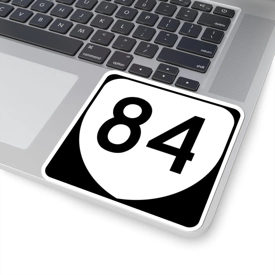 Virginia 84 (Virginia) (Road Sign) STICKER Vinyl Kiss-Cut Decal - The Sticker Space