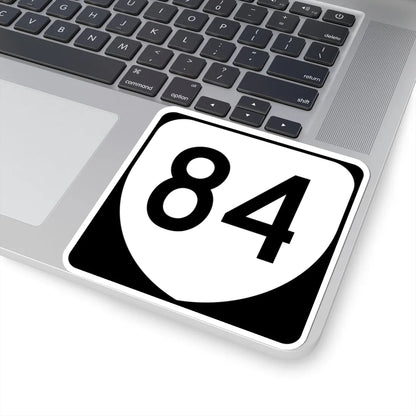 Virginia 84 (Virginia) (Road Sign) STICKER Vinyl Kiss-Cut Decal - The Sticker Space