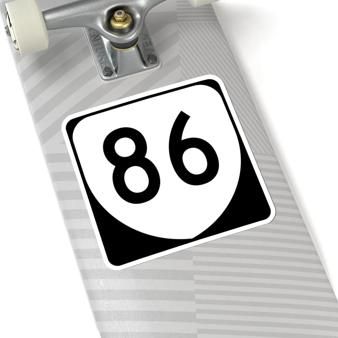 Virginia 86 (Virginia) (Road Sign) STICKER Vinyl Kiss-Cut Decal - The Sticker Space