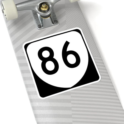 Virginia 86 (Virginia) (Road Sign) STICKER Vinyl Kiss-Cut Decal - The Sticker Space