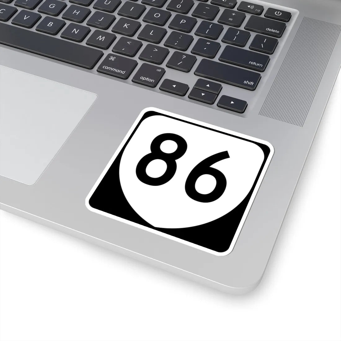 Virginia 86 (Virginia) (Road Sign) STICKER Vinyl Kiss-Cut Decal - The Sticker Space