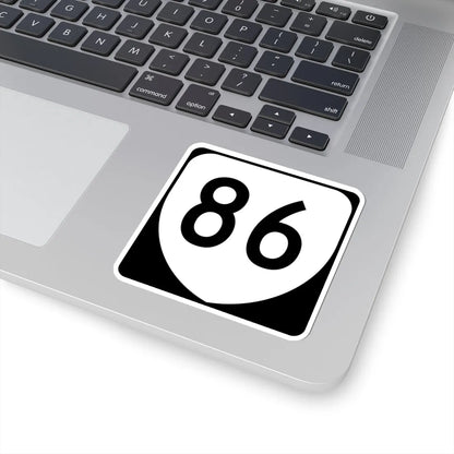 Virginia 86 (Virginia) (Road Sign) STICKER Vinyl Kiss-Cut Decal - The Sticker Space