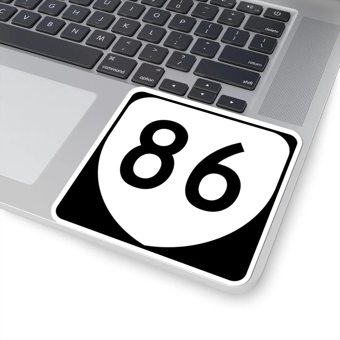 Virginia 86 (Virginia) (Road Sign) STICKER Vinyl Kiss-Cut Decal - The Sticker Space