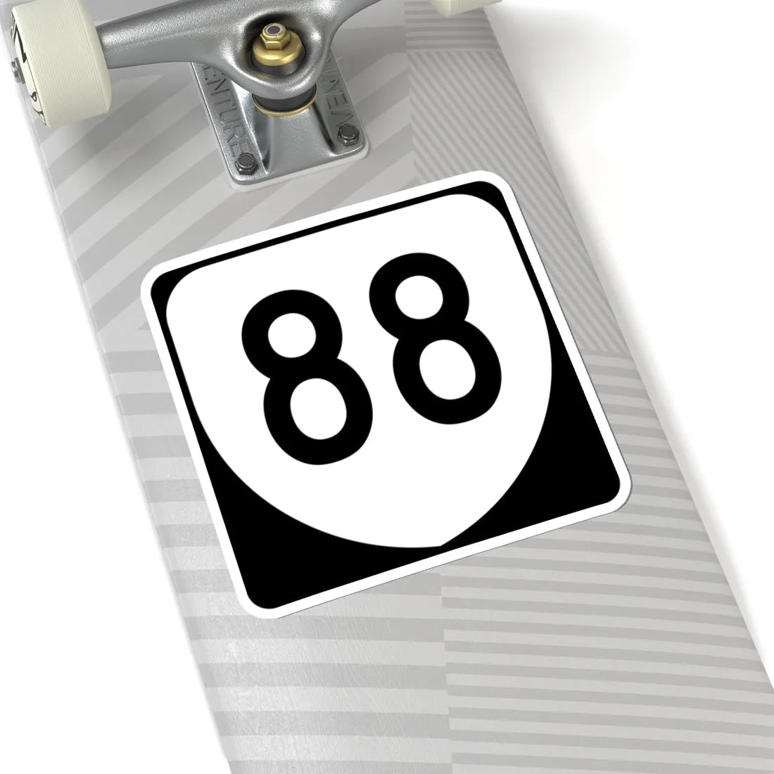 Virginia 88 (Virginia) (Road Sign) STICKER Vinyl Kiss-Cut Decal - The Sticker Space