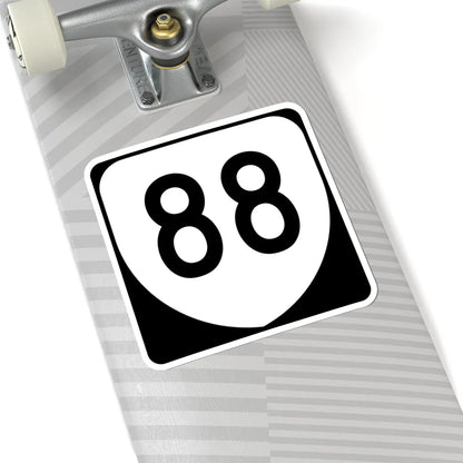 Virginia 88 (Virginia) (Road Sign) STICKER Vinyl Kiss-Cut Decal - The Sticker Space