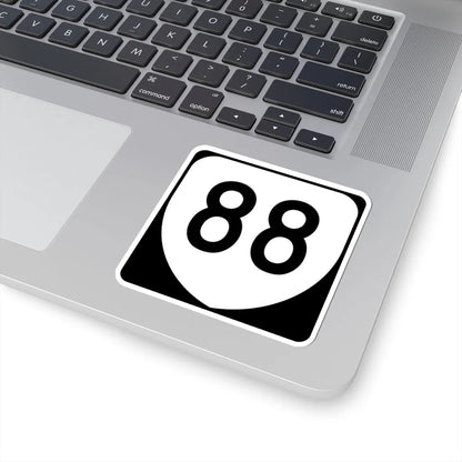 Virginia 88 (Virginia) (Road Sign) STICKER Vinyl Kiss-Cut Decal - The Sticker Space