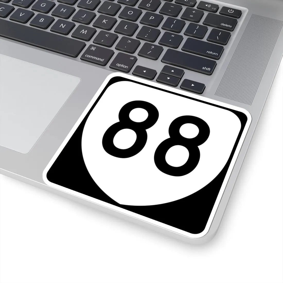 Virginia 88 (Virginia) (Road Sign) STICKER Vinyl Kiss-Cut Decal - The Sticker Space