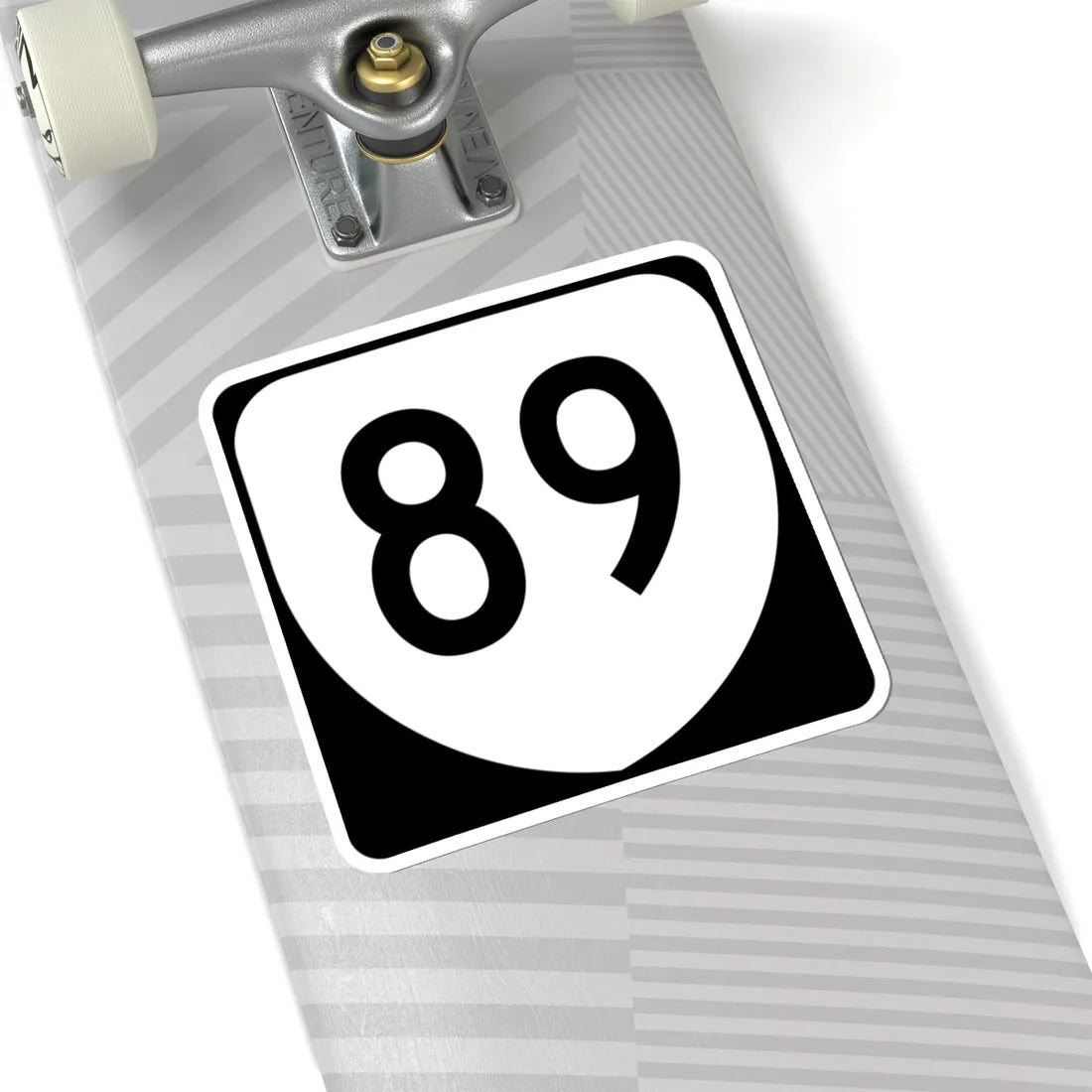 Virginia 89 (Virginia) (Road Sign) STICKER Vinyl Kiss-Cut Decal - The Sticker Space