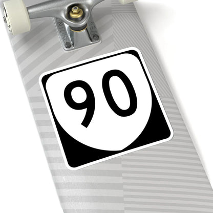 Virginia 90 (Virginia) (Road Sign) STICKER Vinyl Kiss-Cut Decal - The Sticker Space