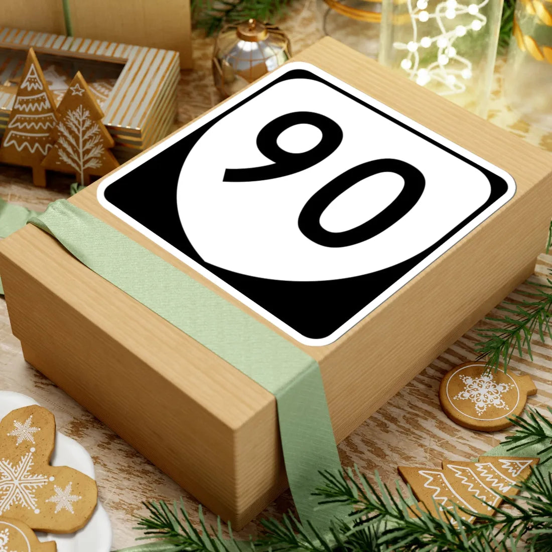 Virginia 90 (Virginia) (Road Sign) STICKER Vinyl Kiss-Cut Decal - The Sticker Space