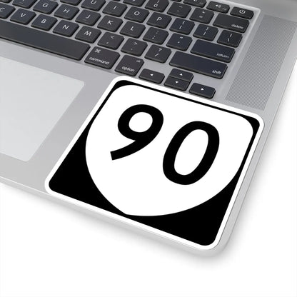 Virginia 90 (Virginia) (Road Sign) STICKER Vinyl Kiss-Cut Decal - The Sticker Space