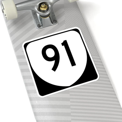 Virginia 91 (Virginia) (Road Sign) STICKER Vinyl Kiss-Cut Decal - The Sticker Space
