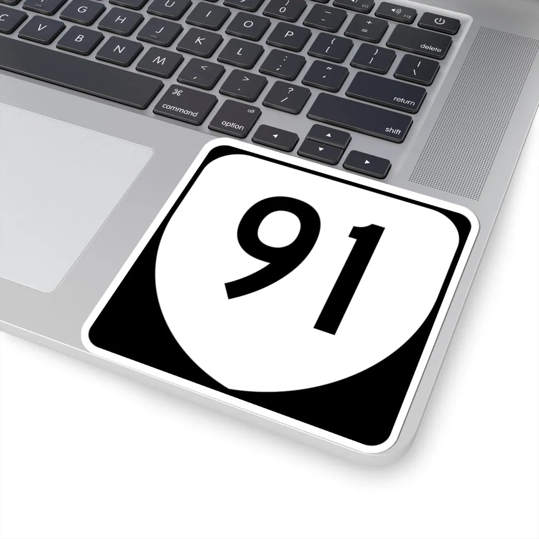 Virginia 91 (Virginia) (Road Sign) STICKER Vinyl Kiss-Cut Decal - The Sticker Space