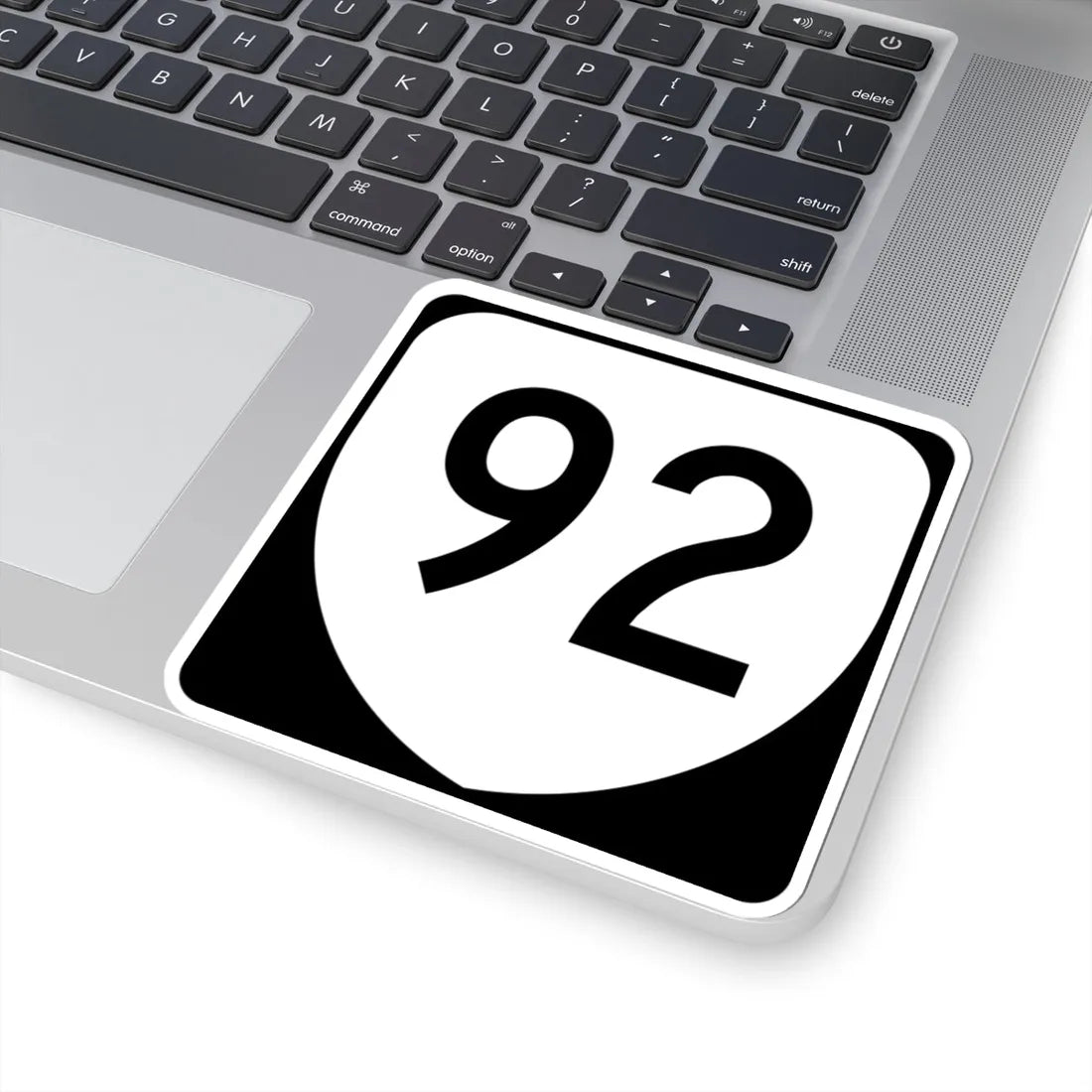 Virginia 92 (Virginia) (Road Sign) STICKER Vinyl Kiss-Cut Decal - The Sticker Space