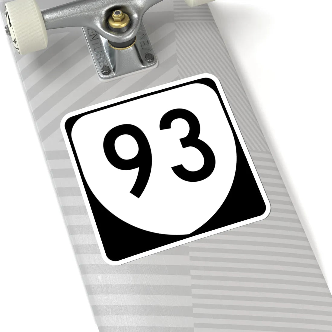 Virginia 93 (Virginia) (Road Sign) STICKER Vinyl Kiss-Cut Decal - The Sticker Space