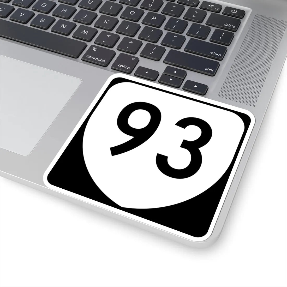 Virginia 93 (Virginia) (Road Sign) STICKER Vinyl Kiss-Cut Decal - The Sticker Space